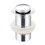 AQS112 - KeyPlumb - Push Down Clicker Basin Waste - Unslotted - Chrome
