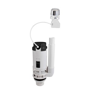- Water saving adjustable flush volumes on full and reduced flushes

- Fits both 1.1/2&quot; and 2&quot; flush outlets

- Cable length 350mm

- Dual flush button fits top, front or side applications

- Overflow height is adjustable from 8.1/2&quot; to 13.1/2&quot;

- Quick release cable/button connection eliminates cable damage

- Twist and release action enables simple maintenance