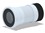 K728RKPEU - KeyPlumb - Straight Flexible WC Pan Connector - 340-870mm